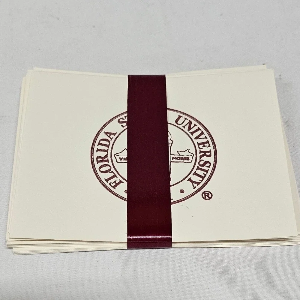Florida State University FSU Seal Blank Note Cards with Envelopes Set of 12